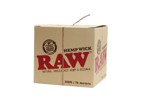 RAW HEMP WICK BALL - 250 ft