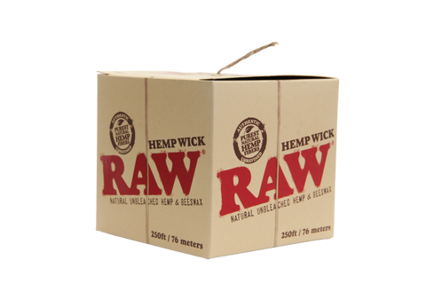 RAW HEMP WICK BALL - 250 ft