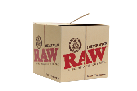 RAW HEMP WICK BALL - 250 ft