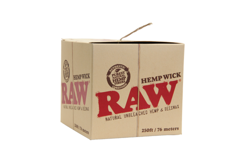 RAW HEMP WICK BALL - 250 ft