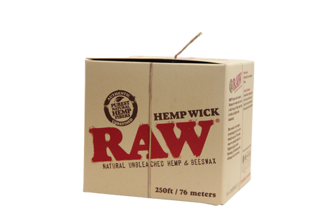 RAW HEMP WICK BALL - 250 ft