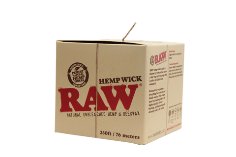 RAW HEMP WICK BALL - 250 ft