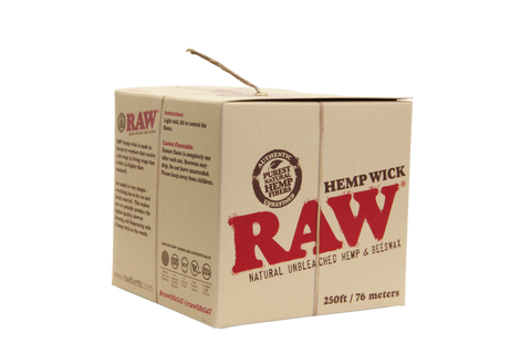 RAW HEMP WICK BALL - 250 ft