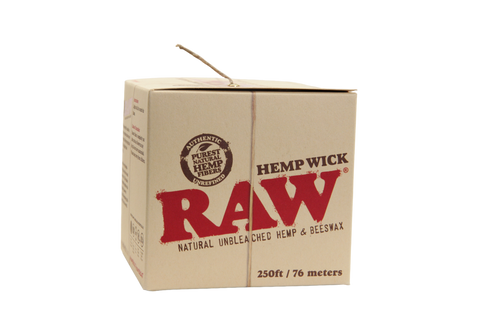 RAW HEMP WICK BALL - 250 ft