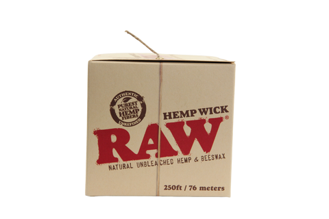 RAW HEMP WICK BALL - 250 ft