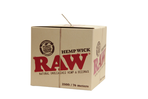 RAW HEMP WICK BALL - 250 ft