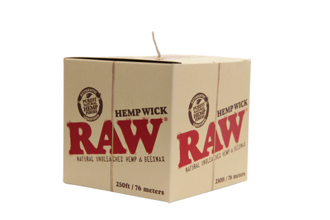 RAW HEMP WICK BALL - 250 ft