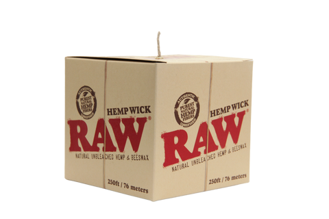 RAW HEMP WICK BALL - 250 ft