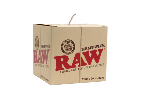 RAW HEMP WICK BALL - 250 ft