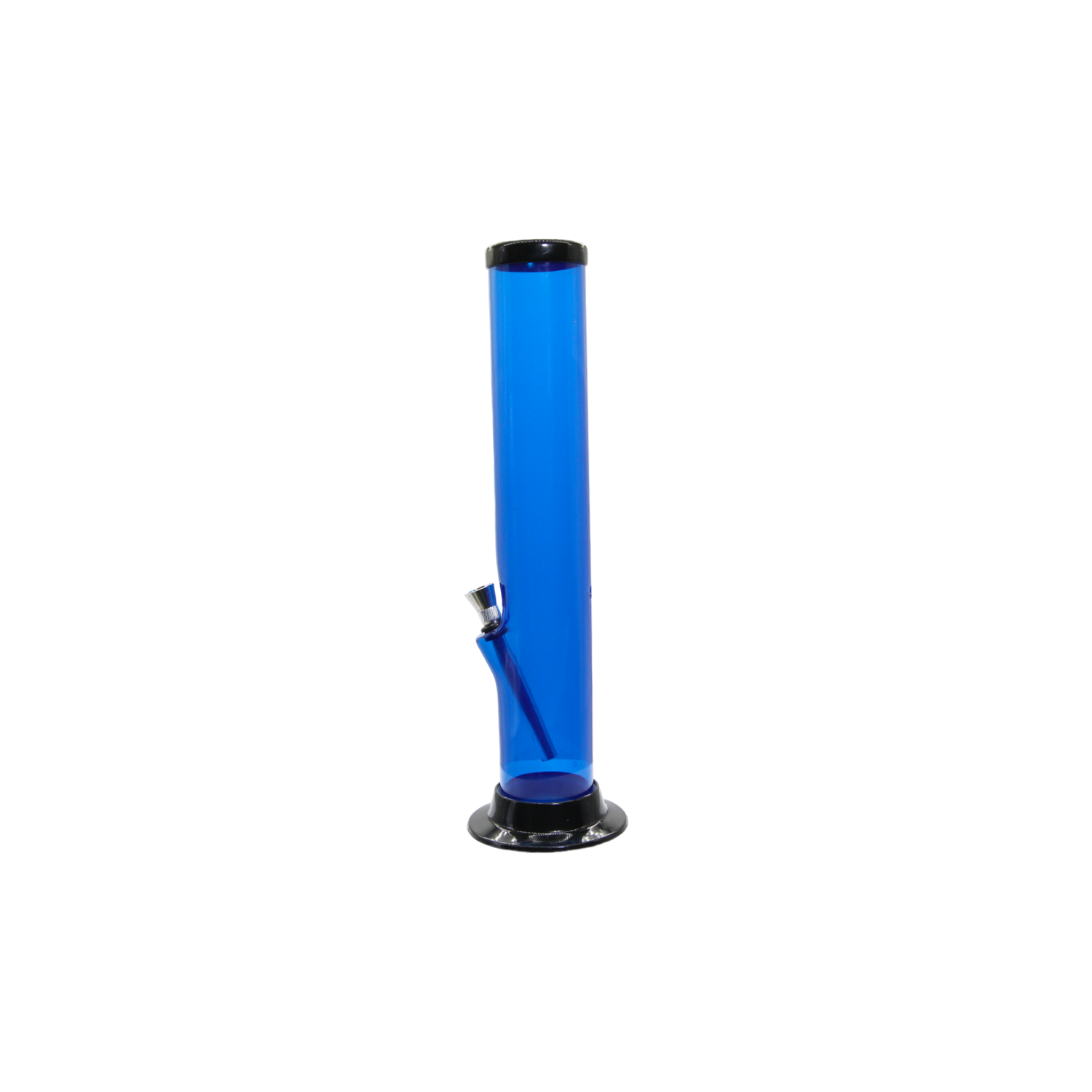 Acrylic Straight Tube Bong - Large