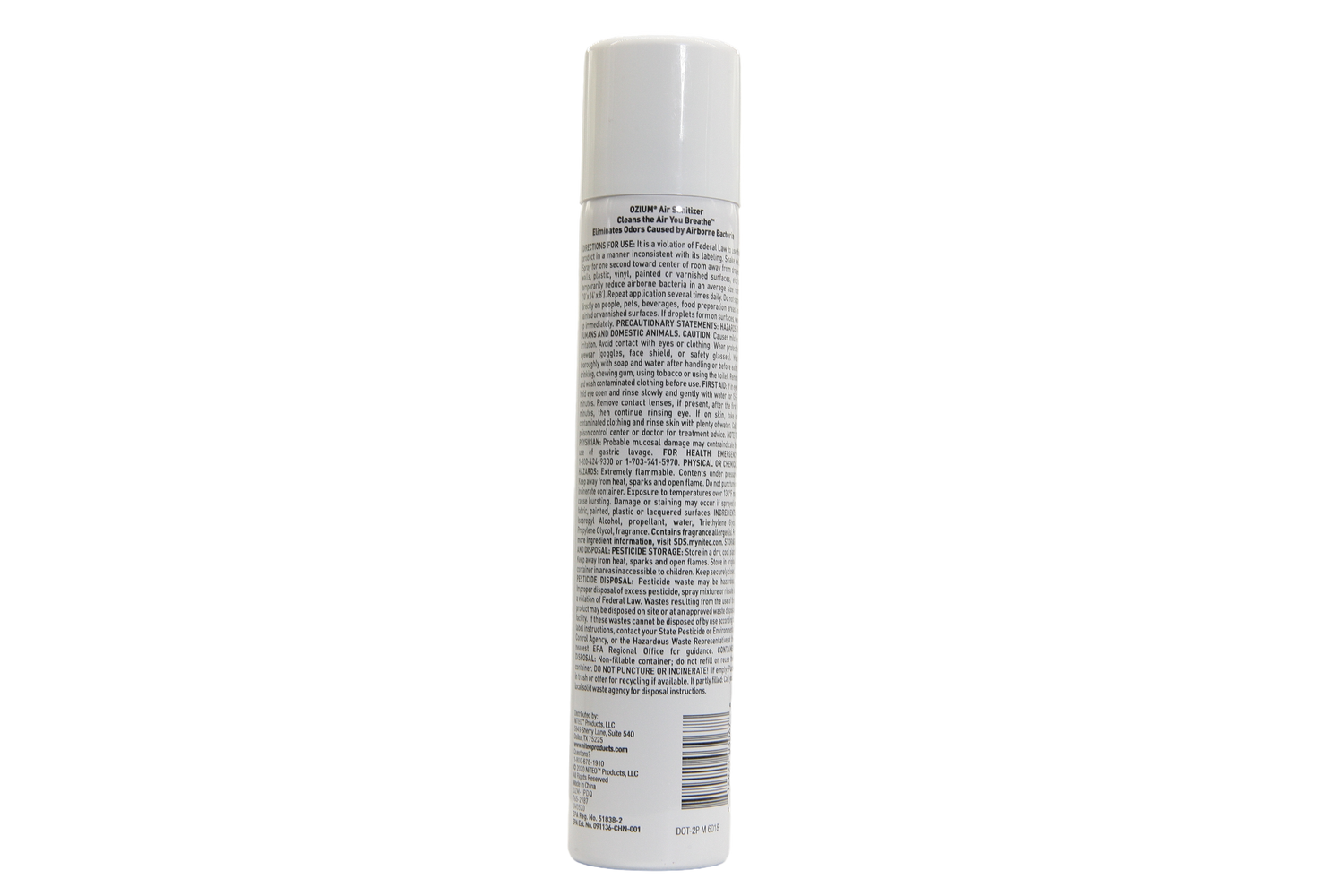 Ozium Air Sanitizer Spray - 3.5 oz