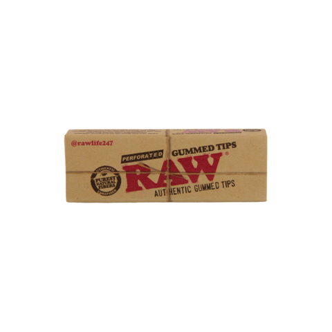 Raw Gummed Tips - Perforated