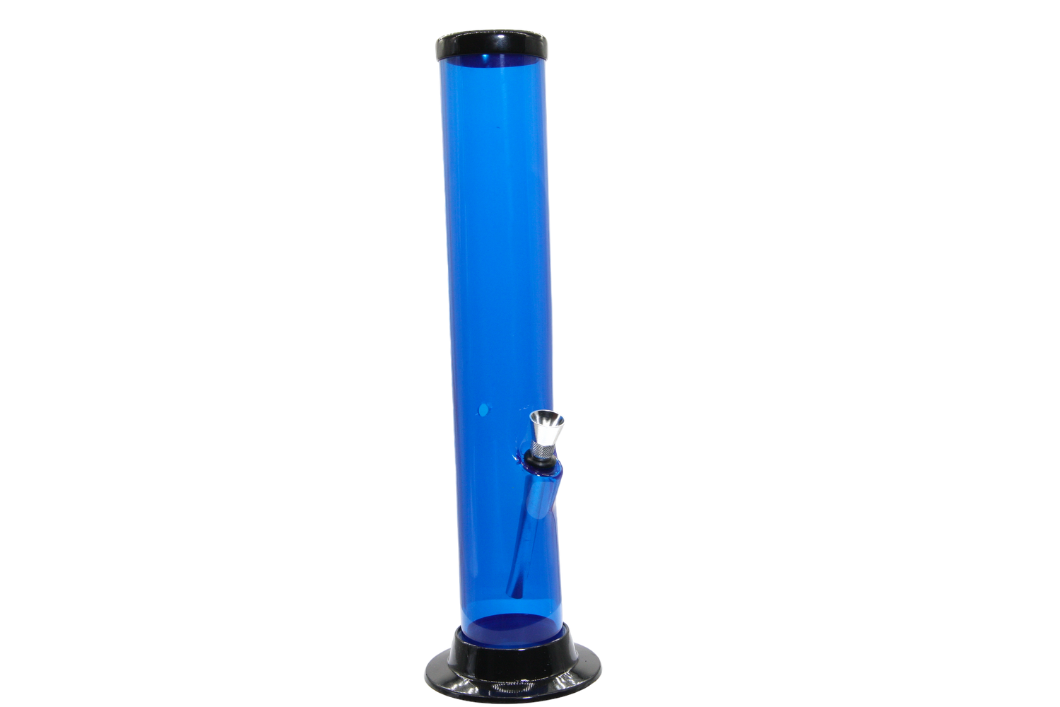 Acrylic Straight Tube Bong - Large