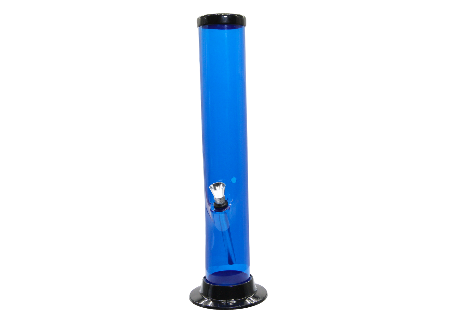 Acrylic Straight Tube Bong - Large