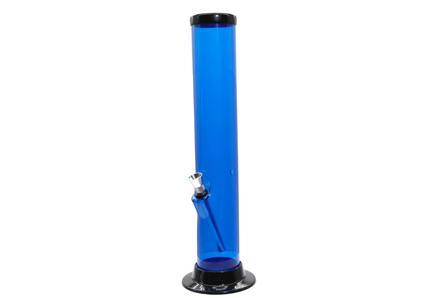 Acrylic Straight Tube Bong - Large