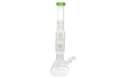 Double Matrix Beaker Bong - 18"