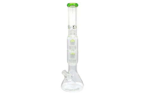 Double Matrix Beaker Bong - 18"