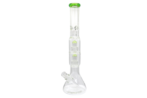 Double Matrix Beaker Bong - 18"