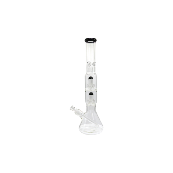 Double Matrix Beaker Bong - 18"