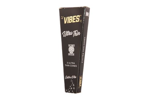 Vibes Ultra Thin Cones - King Size 3pk