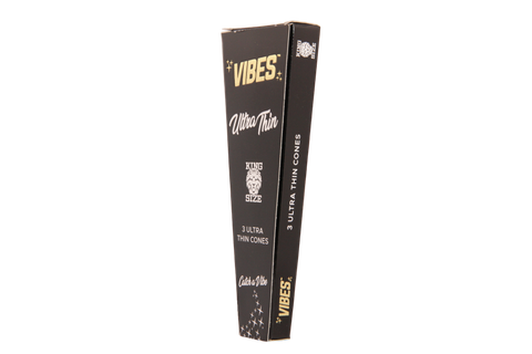 Vibes Ultra Thin Cones - King Size 3pk