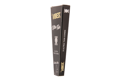 Vibes Ultra Thin Cones - King Size 3pk