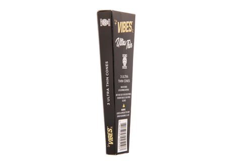 Vibes Ultra Thin Cones - King Size 3pk