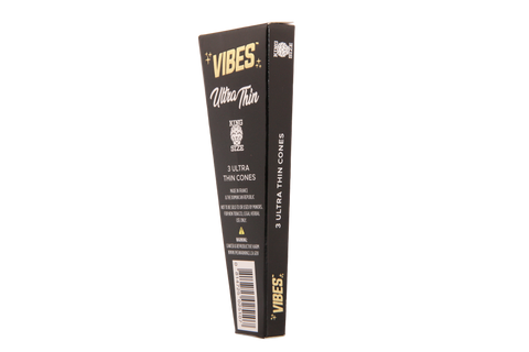 Vibes Ultra Thin Cones - King Size 3pk