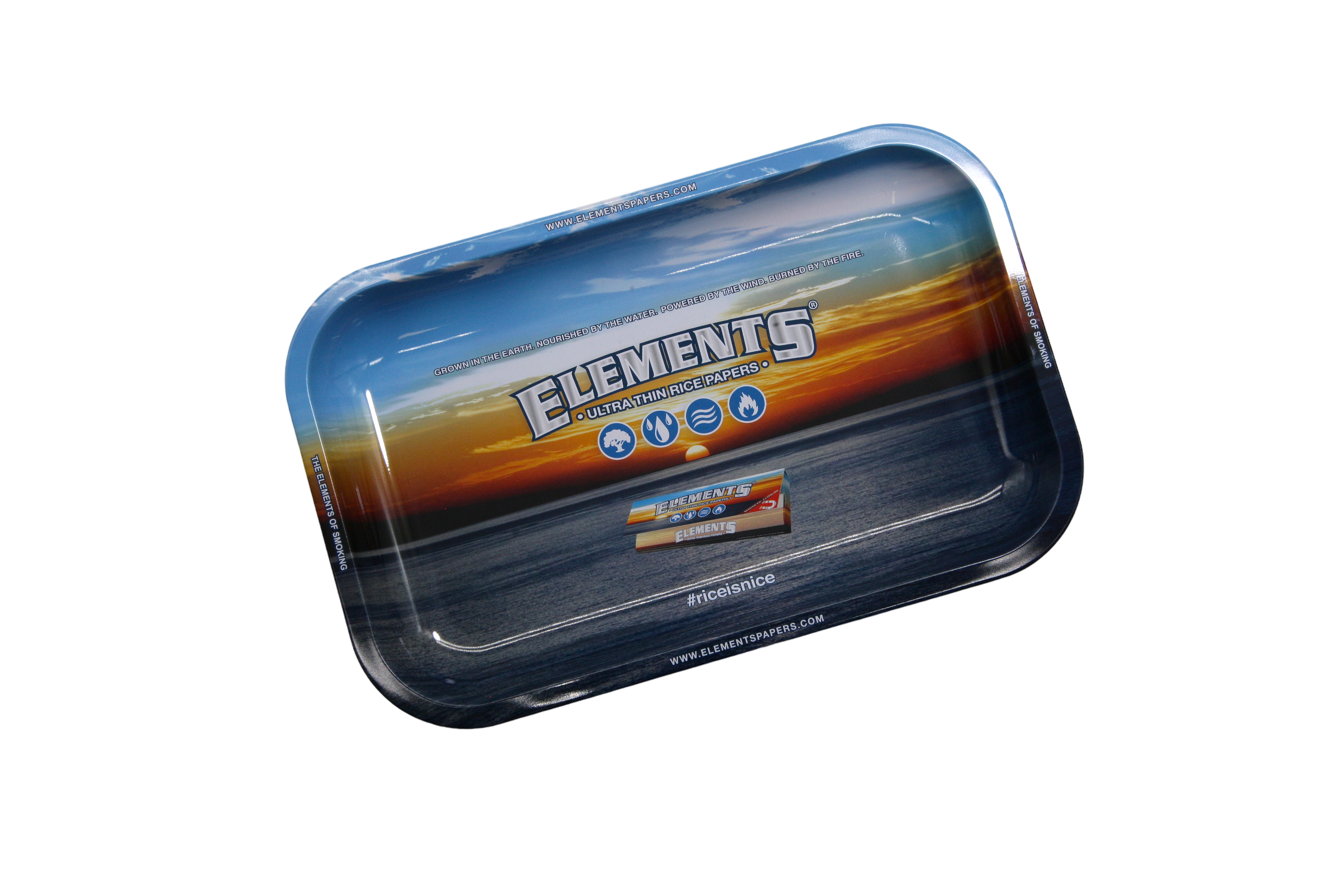 Elements Rolling Tray - Metal