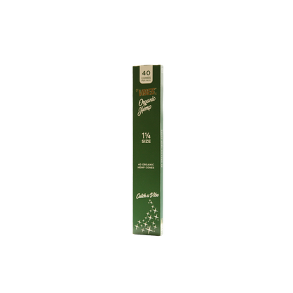 Vibes Organic Hemp Cones - 1 1/4 / 40 Pack