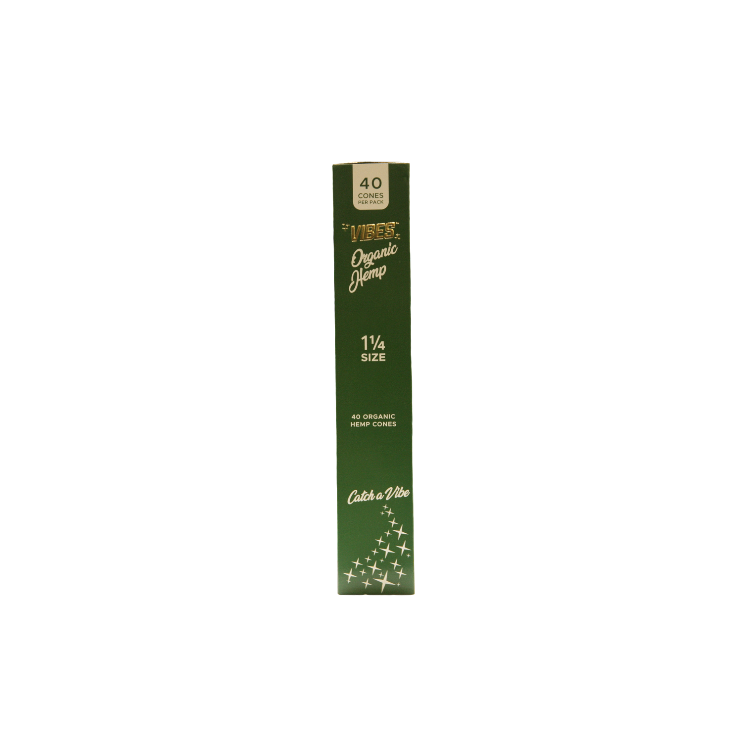 Vibes Organic Hemp Cones - 1 1/4 / 40 Pack