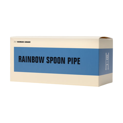 Rainbow Spoon Pipe - Human Grade