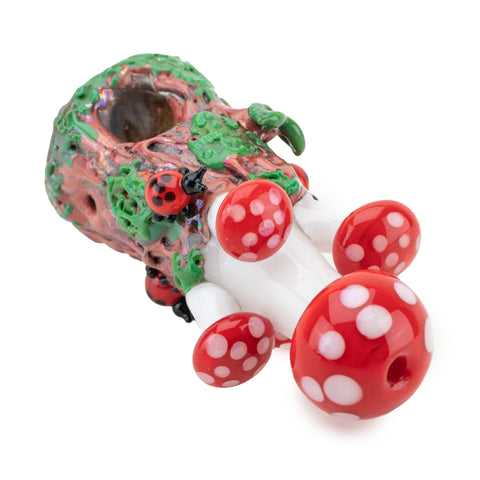 Mushrooms Dry Pipe - Empire Glass