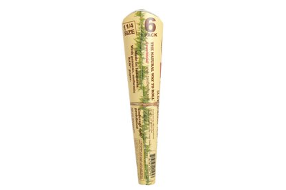 Raw Organic Hemp Cones 6pk - 1 1/4