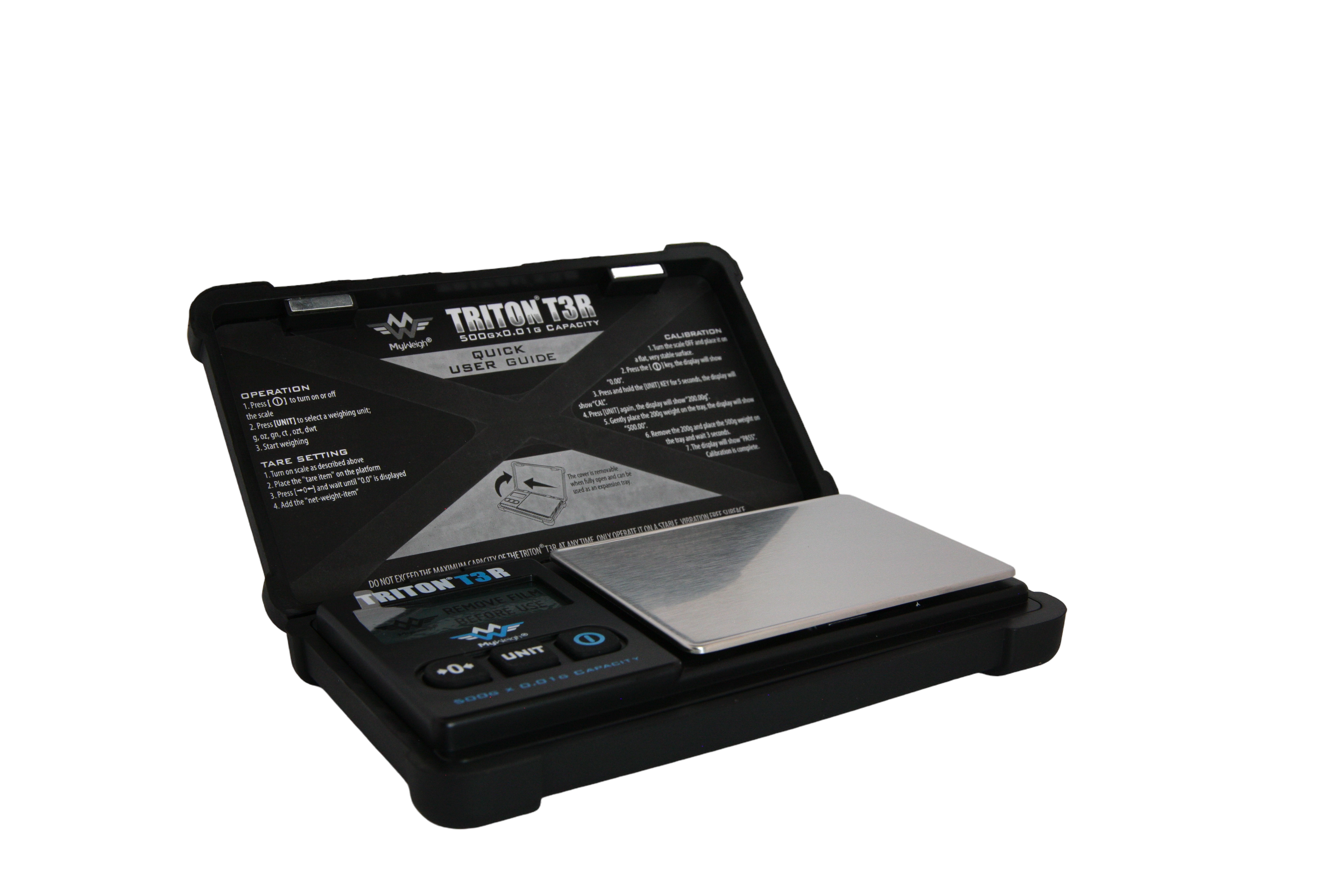 MyWeigh Triton 3 - 500g x 0.01g rechargeable