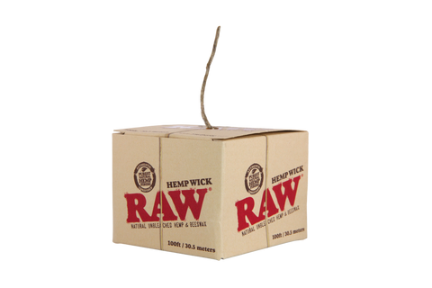 RAW HEMP WICK BALL - 100 ft