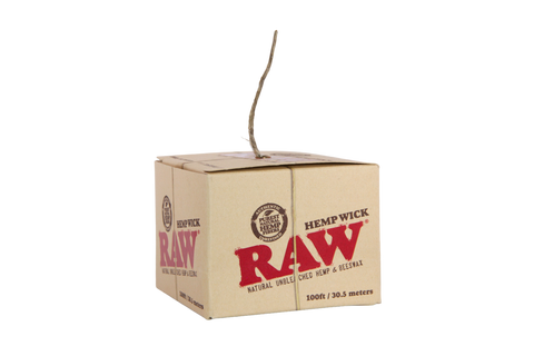 RAW HEMP WICK BALL - 100 ft