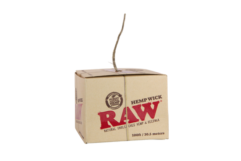 RAW HEMP WICK BALL - 100 ft