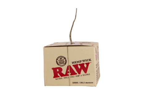 RAW HEMP WICK BALL - 100 ft