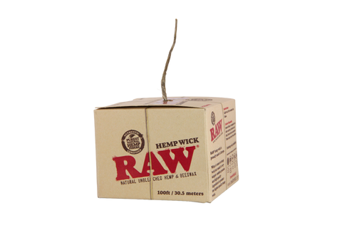 RAW HEMP WICK BALL - 100 ft