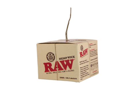 RAW HEMP WICK BALL - 100 ft