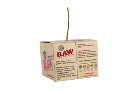 RAW HEMP WICK BALL - 100 ft