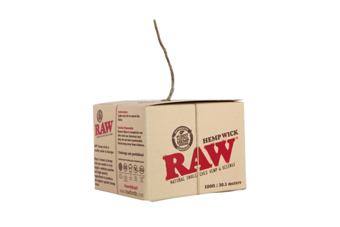 RAW HEMP WICK BALL - 100 ft