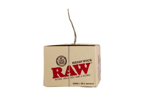 RAW HEMP WICK BALL - 100 ft