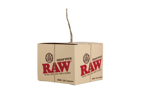 RAW HEMP WICK BALL - 100 ft