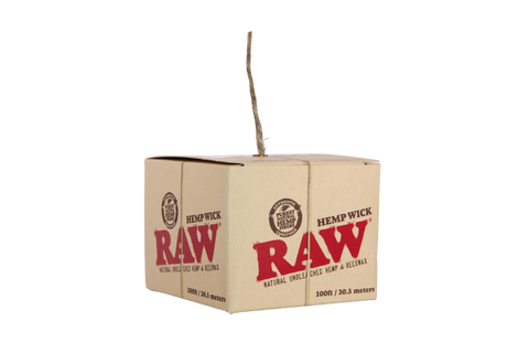 RAW HEMP WICK BALL - 100 ft