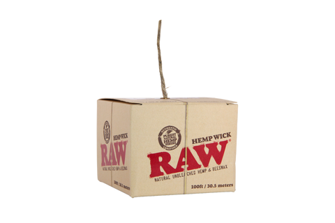 RAW HEMP WICK BALL - 100 ft