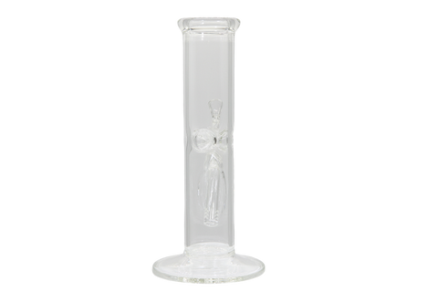 Straight Tube Bong - 10" / Clear