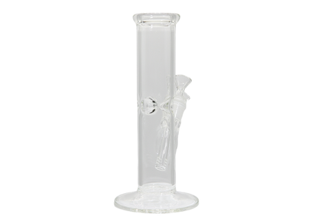 Straight Tube Bong - 10" / Clear