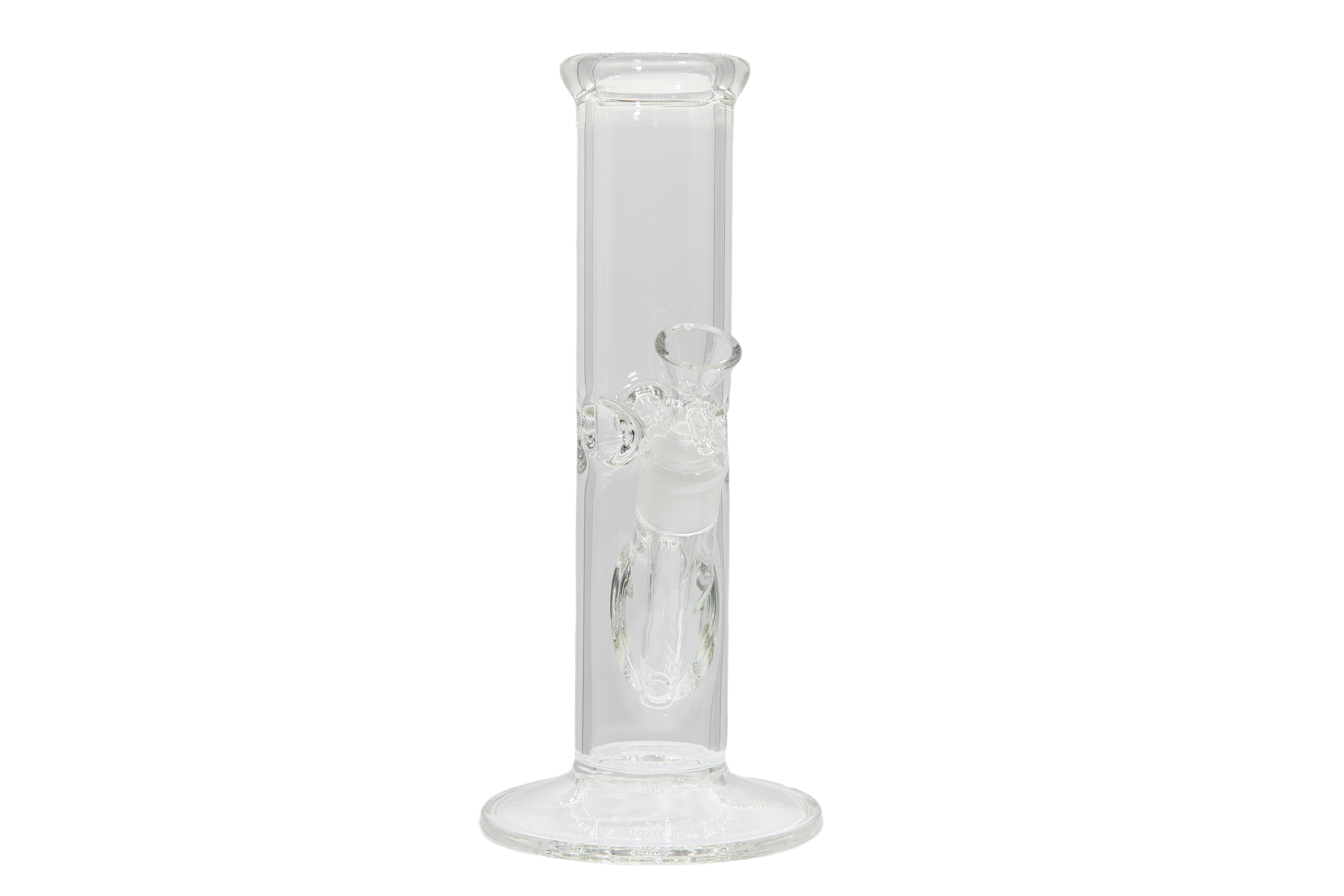 Straight Tube Bong - 10&quot; / Clear